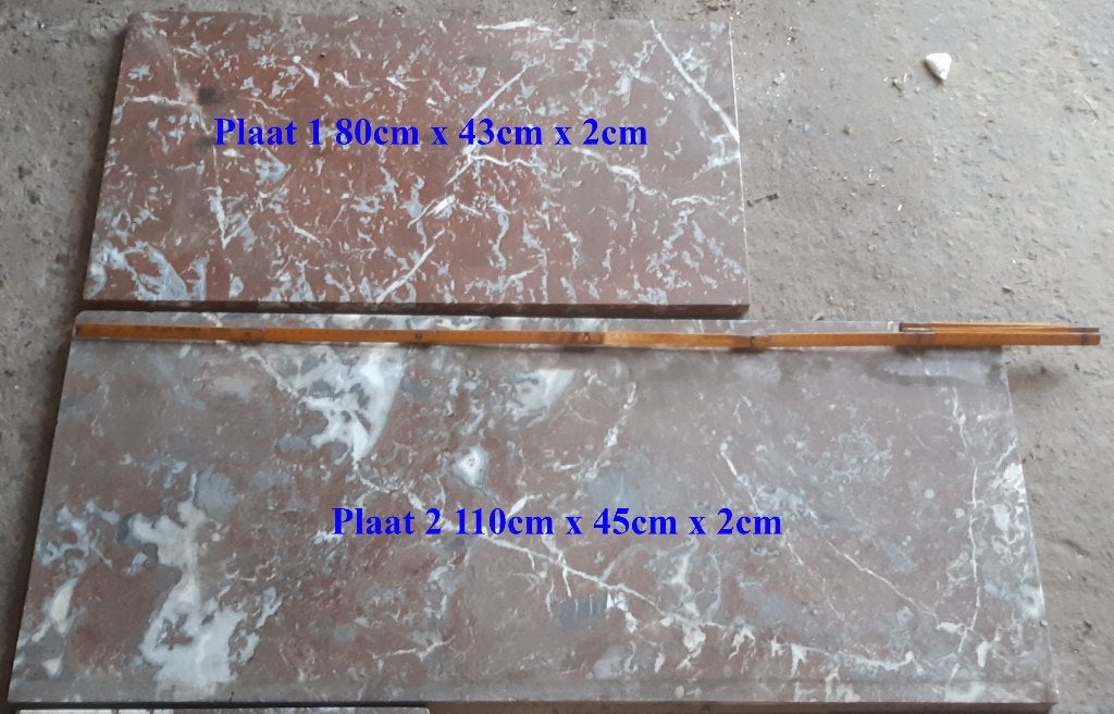 Marmeren platen, Ophalen