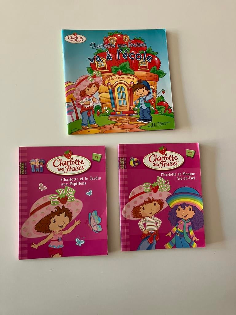 3 Livres Charlotte aux fraises, Ophalen of Verzenden, Zo goed als nieuw