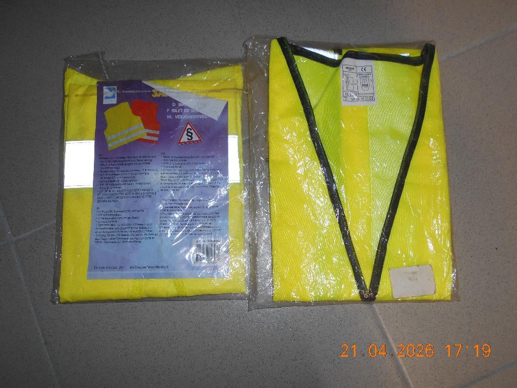 gilet auto de securité, Enlèvement, Neuf