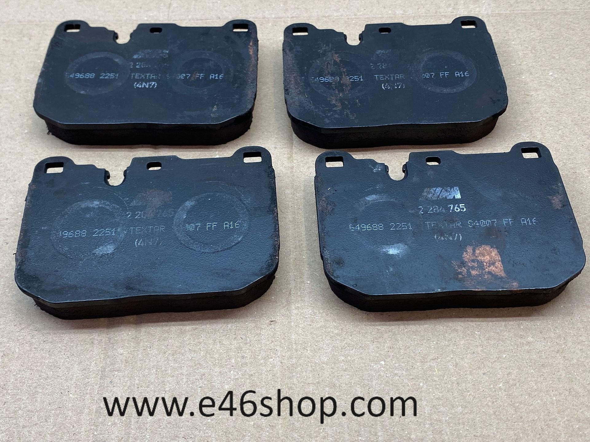 REMBLOKKEN BMW M2 M3 M4 OE 34112284765, -, Utilisé, -, Enlèvement ou Envoi