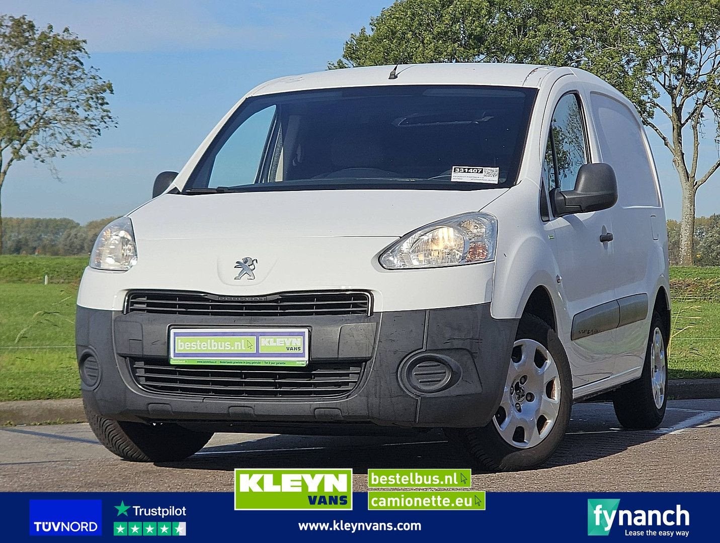 Peugeot PARTNER 1.6 automaat, airco, navi, pdc, zijdeur, Wit, Bedrijf, Te koop, ABS