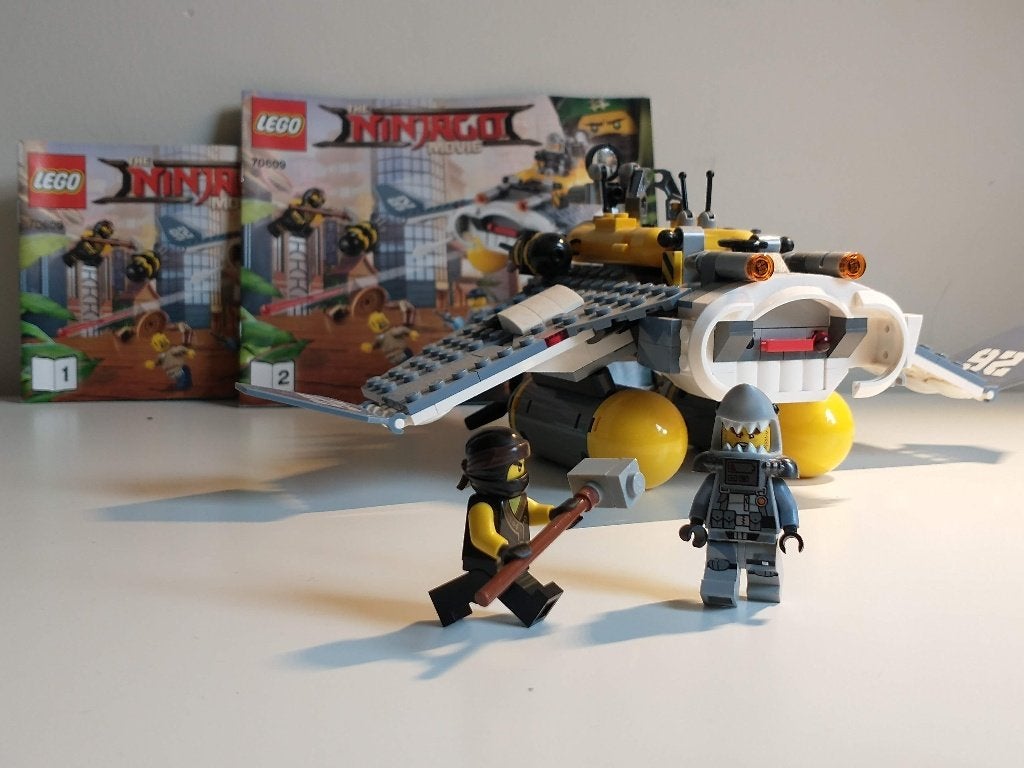 LEGO NINJAGO Mantarog bommenwerper 70609, Lego, Ensemble complet, Instructions incluses, Comme neuf