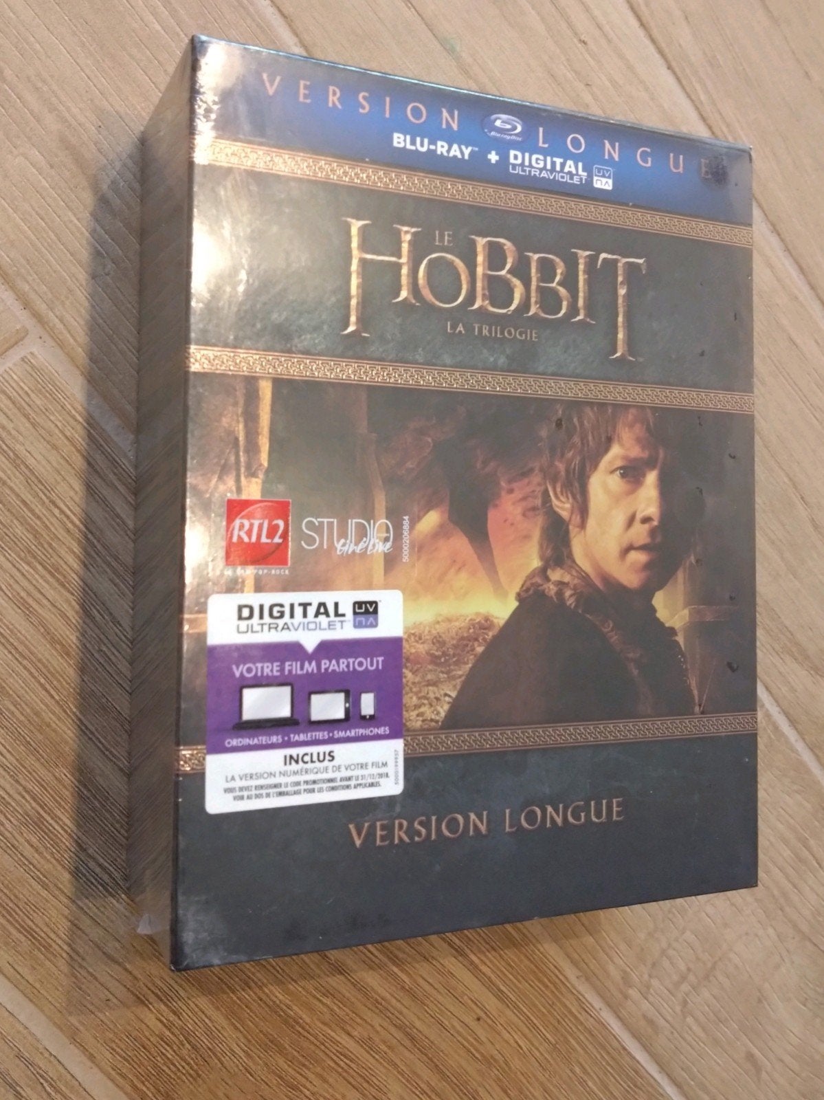 The Hobbit Trilogy (blu-ray), Ophalen of Verzenden, Nederlands, Blu-ray, Nederlands