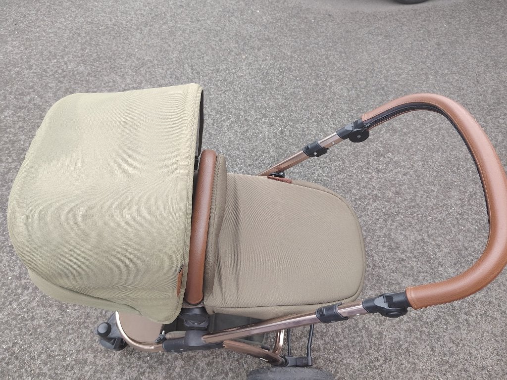Poussette 3 en 1 complète, Gebruikt, Luchtbanden, Ophalen, Kinderwagen