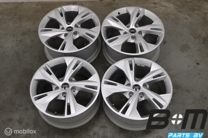 ORIGINEEL! 19 inch breedset velgen Audi Q6! 85H601025BL, Auto-onderdelen, Gebruikt, Velg(en)