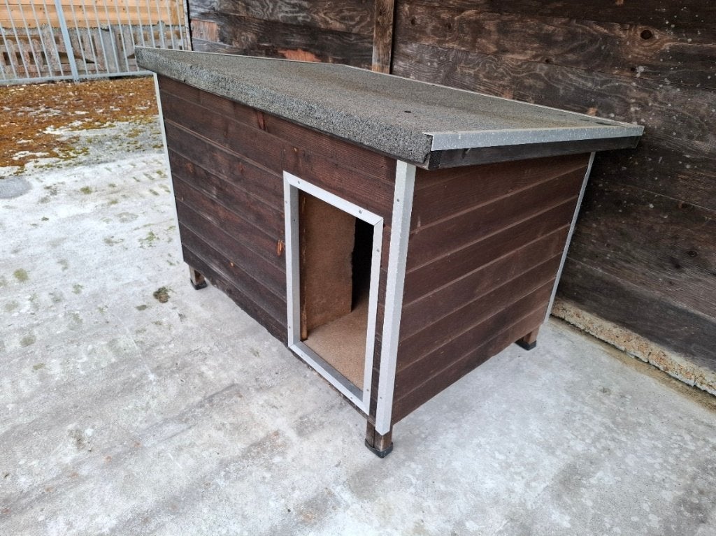Houten Hondenhok, Dieren en Toebehoren, Hondenhokken, Ophalen, Gebruikt, 65 tot 100 cm, Hondenhok