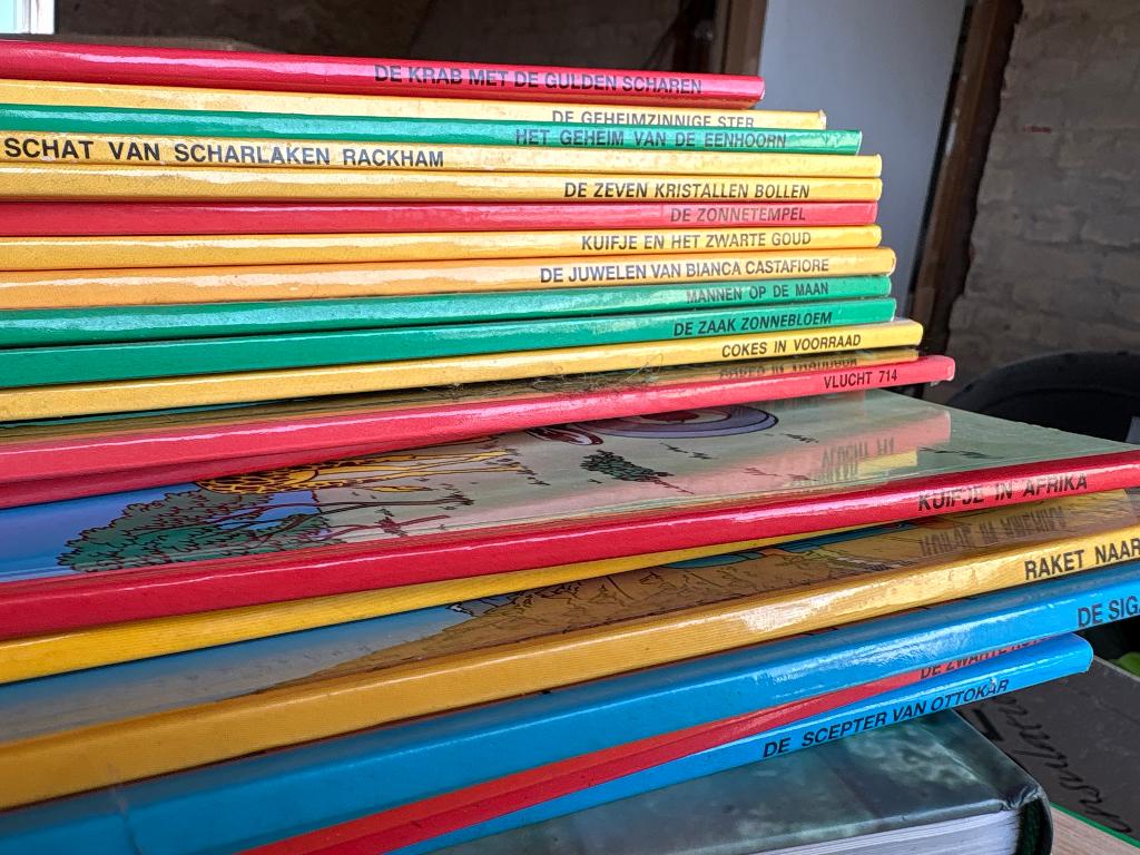 21 stuks kuifje strips, Boeken, Meerdere comics, Ophalen of Verzenden, Zo goed als nieuw, Herge