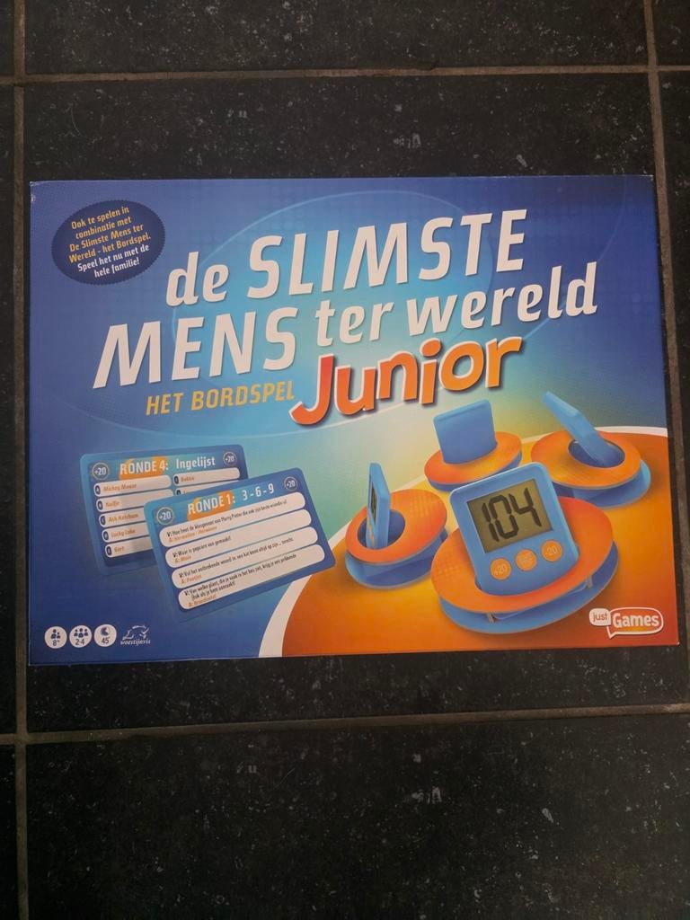 Het spel de slimste mens ter wereld te koop, Hobby en Vrije tijd, Ophalen, Nieuw