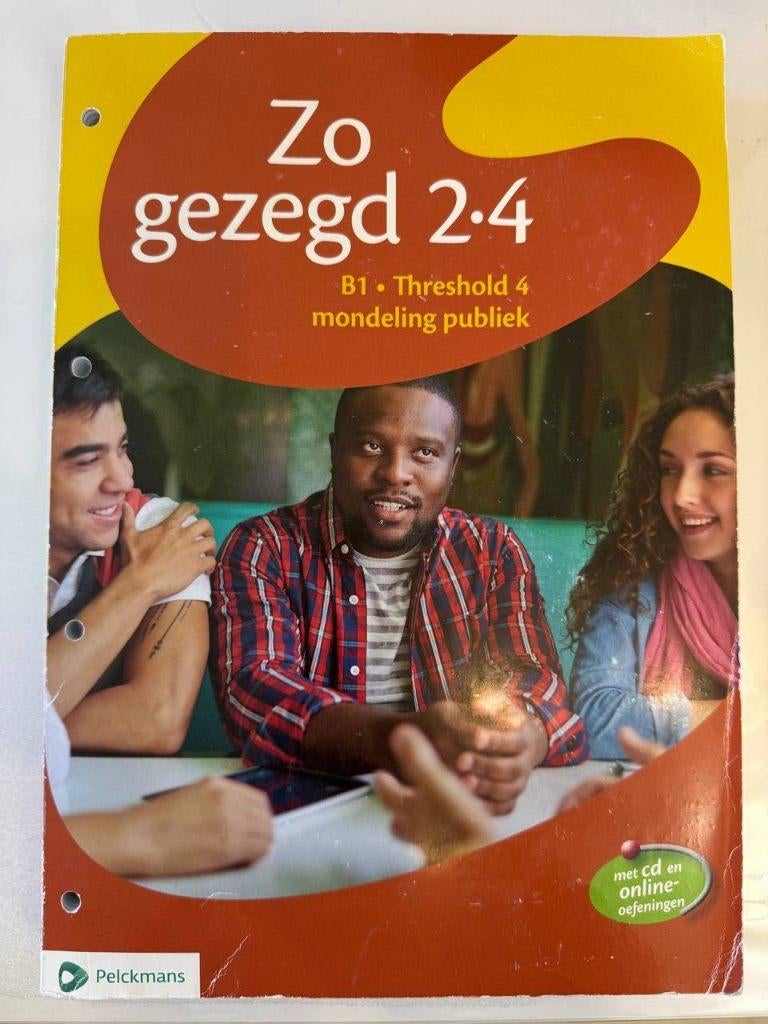 Zo Gezegd 2.4 Mondeling, Boeken, Schoolboeken, Ophalen