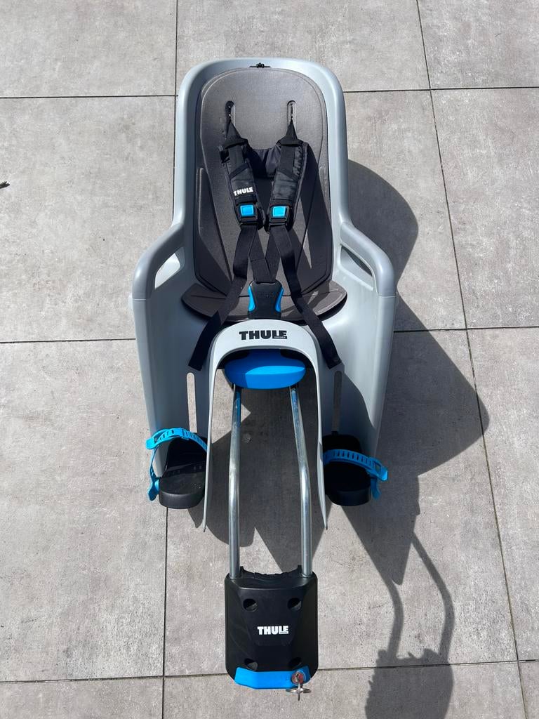 Thule RideAlong fietsstoel, Fietsen en Brommers, Fietsaccessoires | Fietsstoeltjes, Ophalen, Achterzitje, Voetsteuntjes, 0 t/m 18 kg