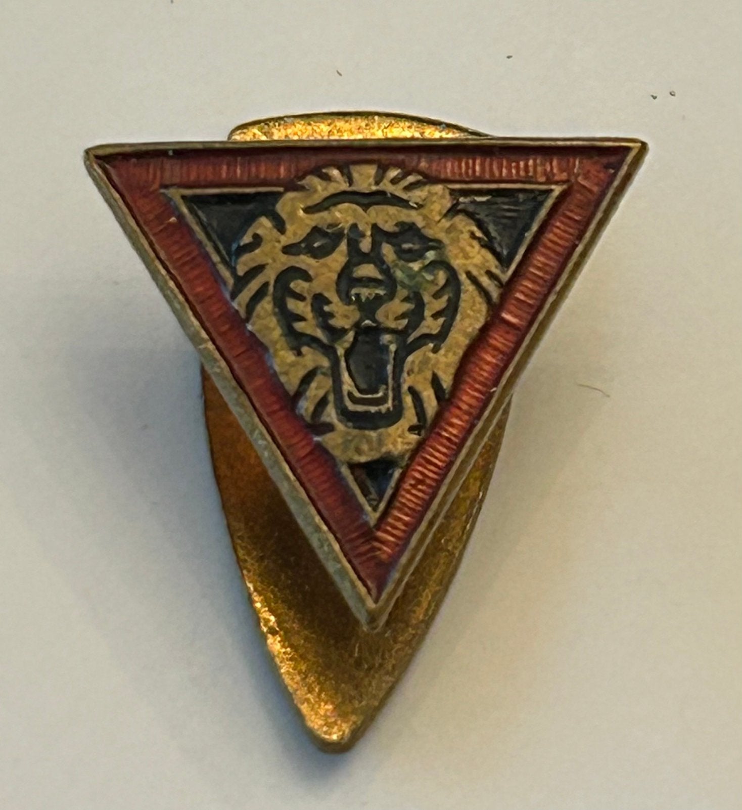 Knoopsgat badge Brigade Piron/Geheim Leger, Verzamelen, Ophalen of Verzenden