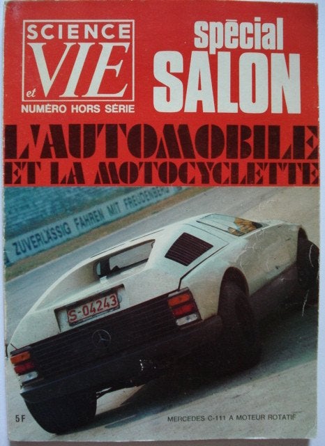 Science et Vie Spécial Salon automobile 1970 Mercedes C-111, Boeken, Verzenden, Gelezen, Algemeen