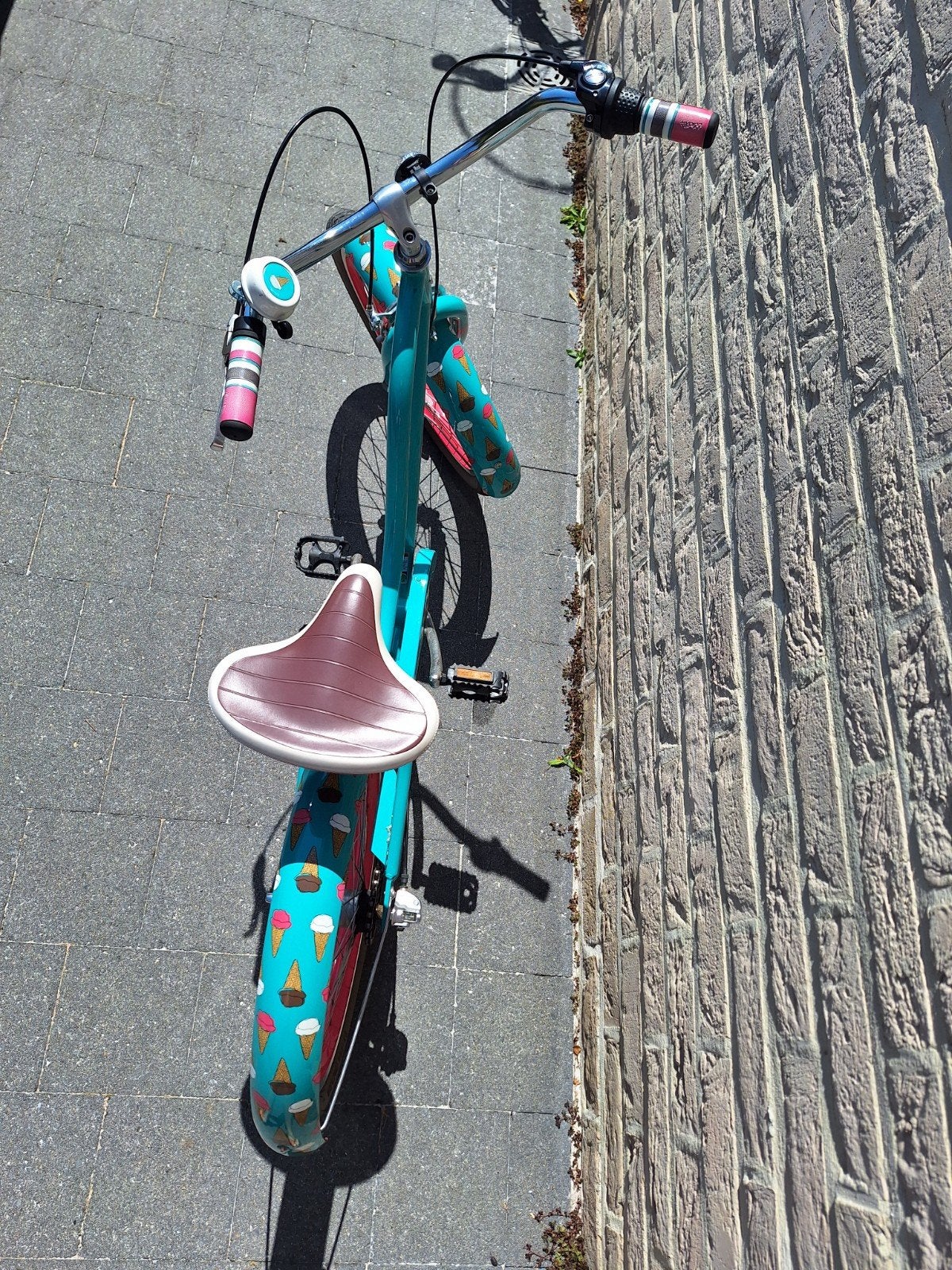 leuke meisjesfiets 20 inch, Fietsen en Brommers, Ophalen, 20 inch