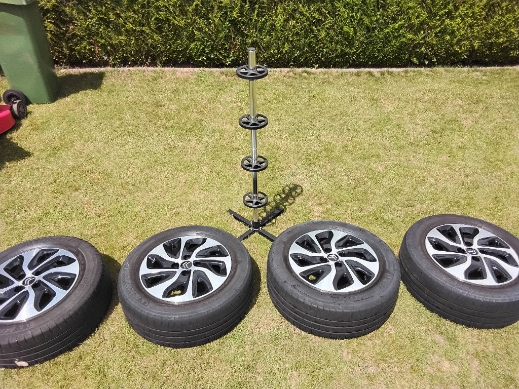 Aluminium velgen Citroen, Auto-onderdelen, Banden en Velgen, Ophalen, Velg(en), 16 inch, All Season