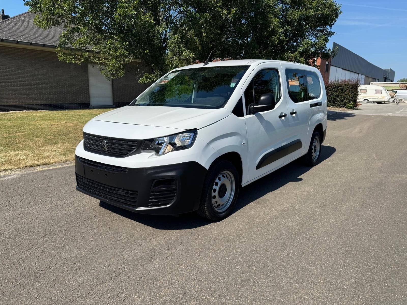 Peugeot Partner 2023 15000kms, Achat, Particulier, Cruise Control, Blanc