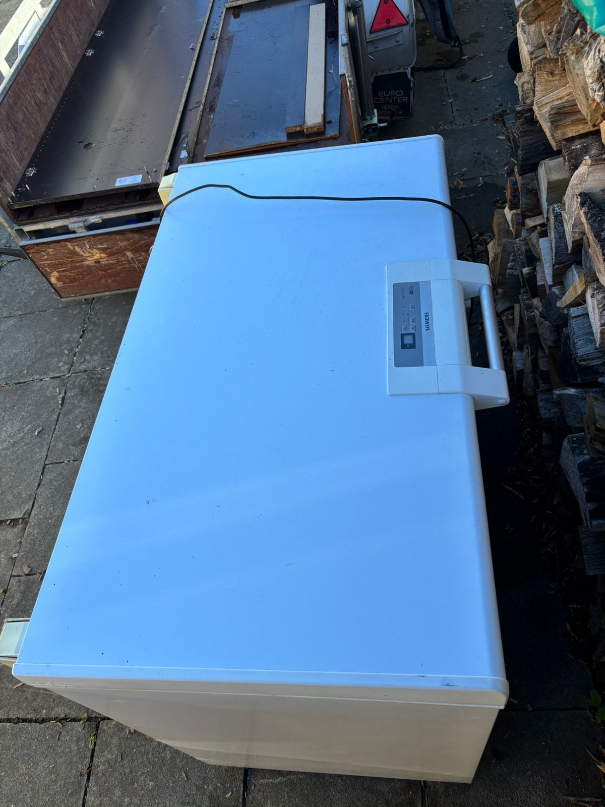Vriezerkist siemens 198l, Electroménager, Congélateur, 85 à 120 cm, Enlèvement, Utilisé