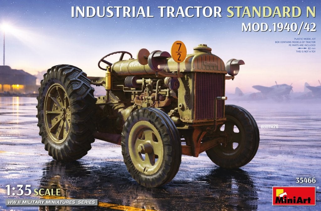 MINIART 35466 STANDARD N INDUSTRIAL TRACTOR MOD.1940/42 1/35, Hobby en Vrije tijd, Modelbouw | Auto's en Voertuigen, Overige merken