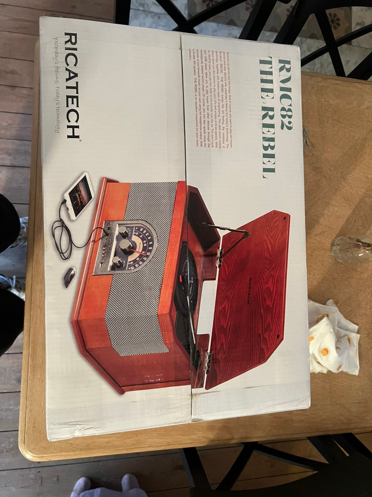 Platine vinyle 33/45/78, Enlèvement