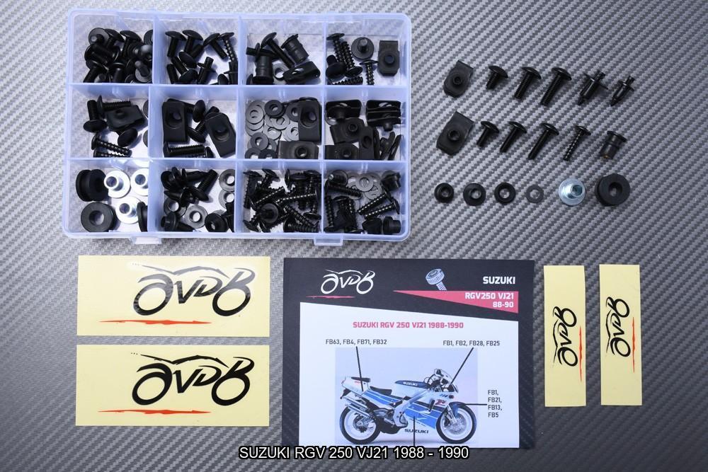 Kit visserie spécifique pour SUZUKI RGV 250 VJ21 1988 - 1990, Motos, Accessoires | Autre, Neuf, Enlèvement ou Envoi