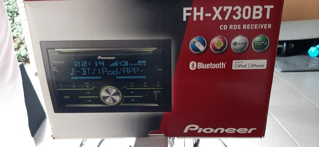 Pioneer 2DIN autoradio Bluetooth USB, Enlèvement, Comme neuf