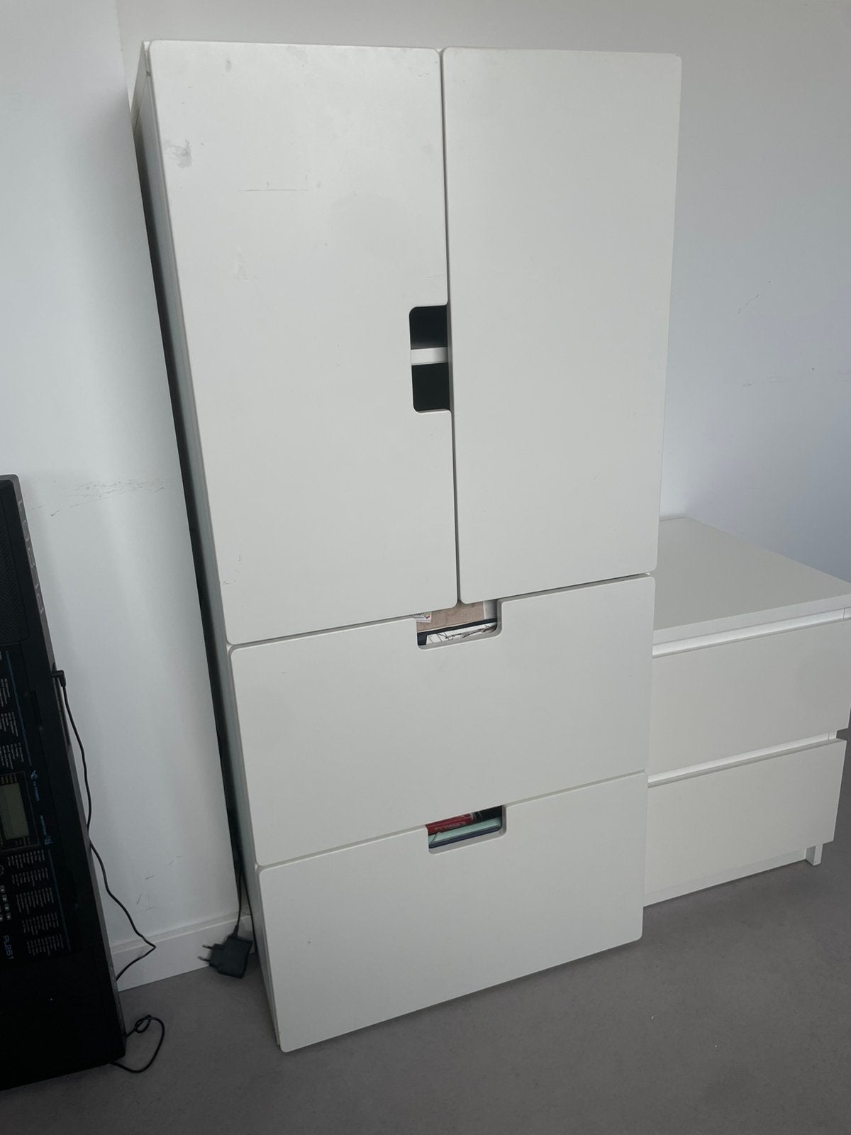 Ikea kast Stuva, Ophalen, Gebruikt, 1 of 2 laden, 100 tot 150 cm