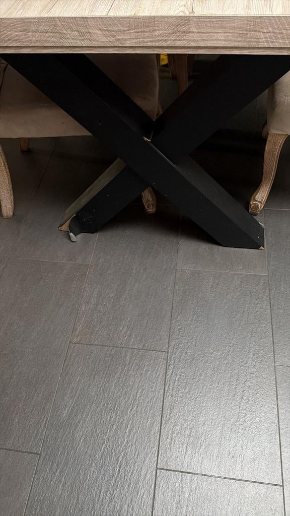 Tafel  1m 90 op 1meter, Ophalen