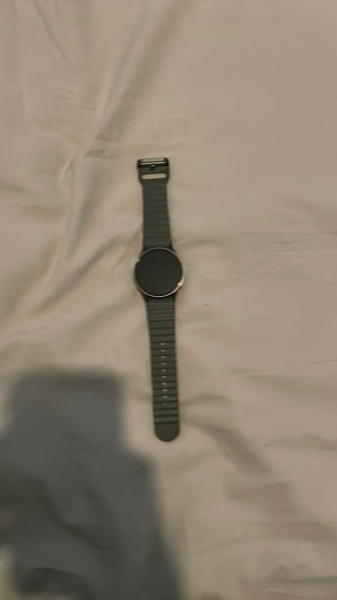 Samsung watch 7 (of ruilen met apple watch), Étanche, Gris, Comme neuf, Enlèvement
