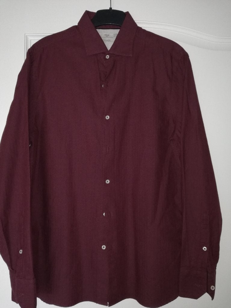 Overhemd medium, Overige kleuren, Zo goed als nieuw, MNG Man, Halswijdte 39/40 (M)