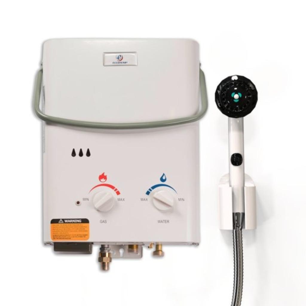 2 Gasgeisers Eccotemp-licht defect, Doe-het-zelf en Bouw, Ophalen, Gebruikt, Geiser, Minder dan 20 liter