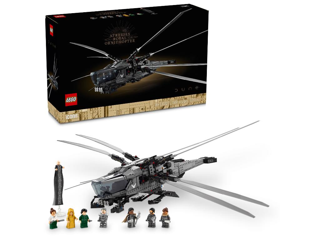 Lego 10327 Icons Dune Atreides Royal ornithopter, Enlèvement ou Envoi, Neuf, Ensemble complet, Lego
