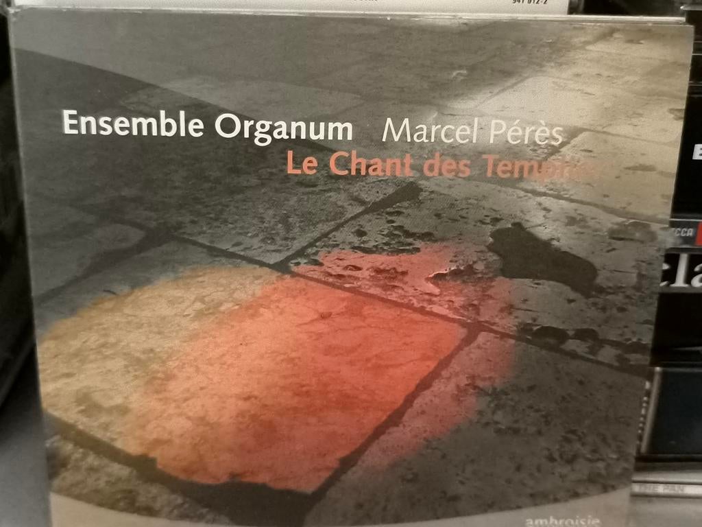 CD Ensemble Organum, Le chant des Templiers, Marcel Peres, Livres, Enlèvement ou Envoi, Comme neuf