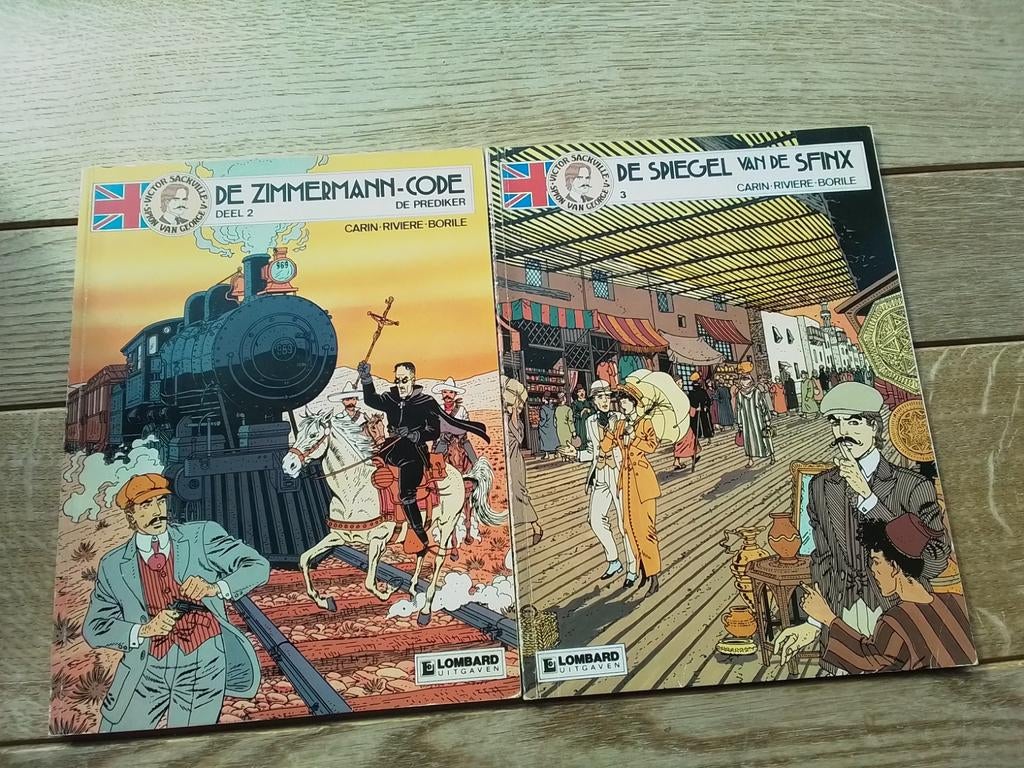 Victor sackville album 2 sc, Livres, BD, Enlèvement ou Envoi, Utilisé