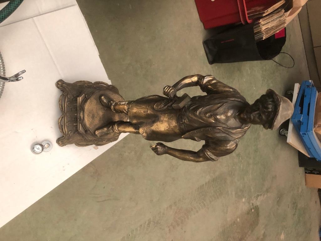 Koperen beeld, Antiek en Kunst, Ophalen