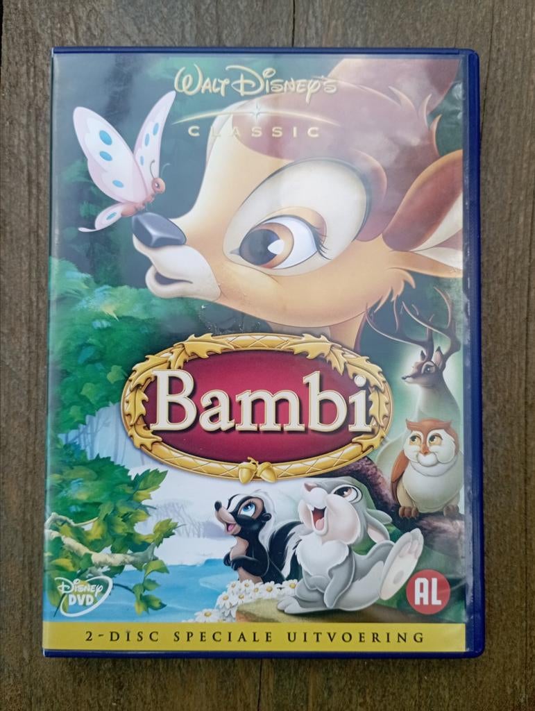Disney - Bambi Édition spéciale à 2 disques, Enlèvement ou Envoi, Dessin animé, Tous les âges, Américain