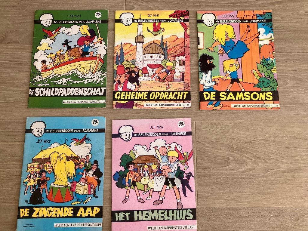 Oude Jommeke strips, Meerdere stripboeken, Ophalen of Verzenden, Gelezen, Jef Nys