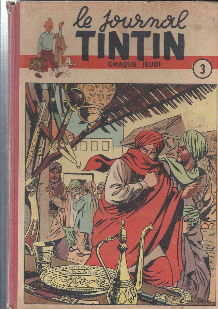 recueil Le journal de tintin n°3 (1947) Ed belge, Une BD, Enlèvement ou Envoi, Utilisé