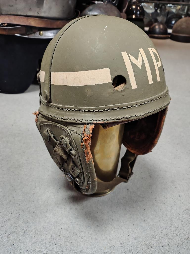 Tankhelm belgie, Verzamelen, Militaria | Algemeen, Ophalen of Verzenden, Landmacht, Helm of Baret
