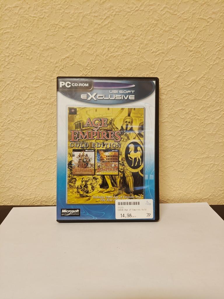 Age of Empires Gold edition PC, Gebruikt, 1 speler, Ophalen of Verzenden, Strategie en Constructie