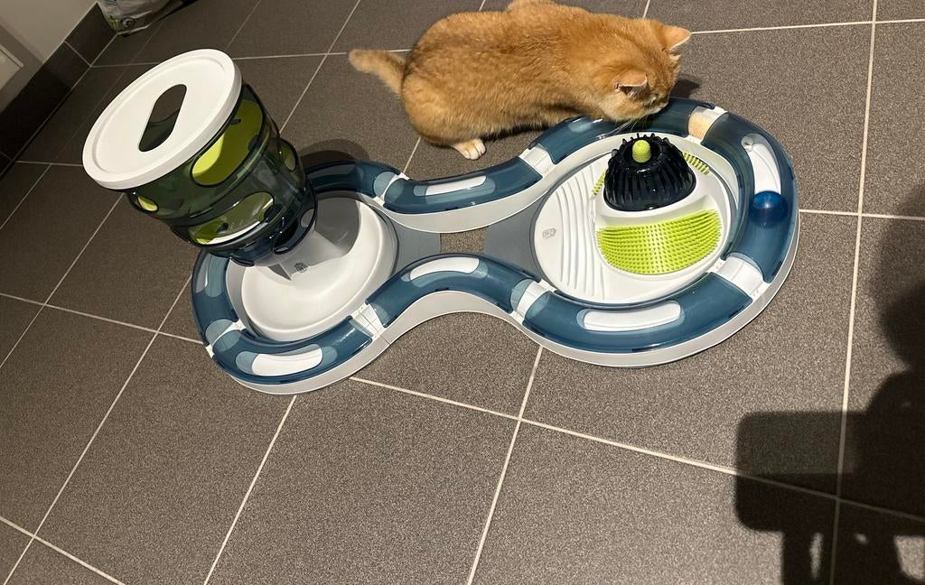 Catit Senses 2.0 – Circuit + Food Tree + Wellness Center, Dieren en Toebehoren, Ophalen of Verzenden, Zo goed als nieuw