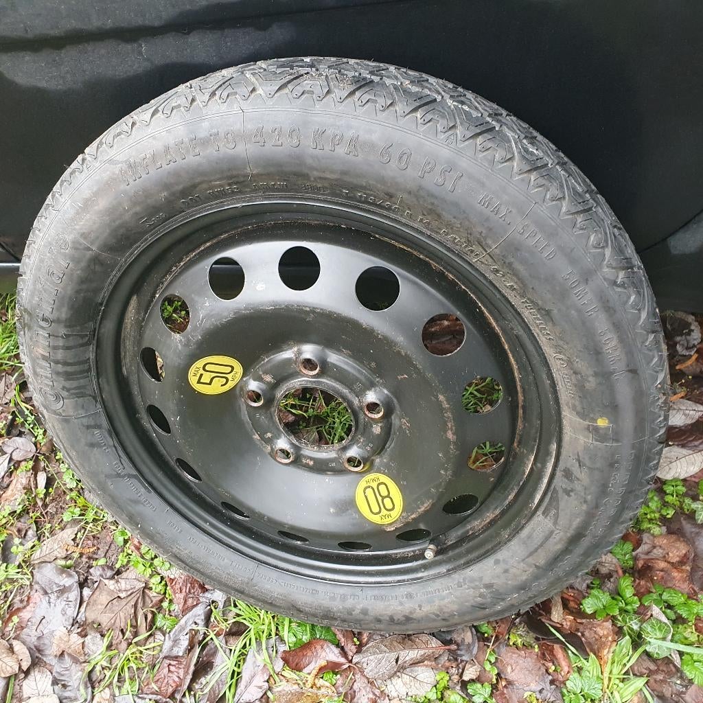 Reserve band Bmw 3 serie, Ophalen