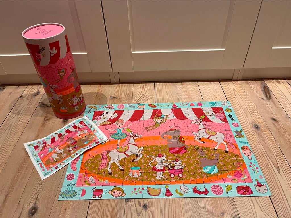 Puzzel, 100 stukjes, 5+, Ophalen of Verzenden, Meer dan 50 stukjes, Zo goed als nieuw, 4 tot 6 jaar