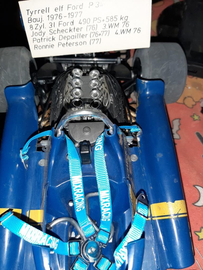 tyrrell p34  een paar , italiaans., Hobby en Vrije tijd, Ophalen of Verzenden, Gebruikt
