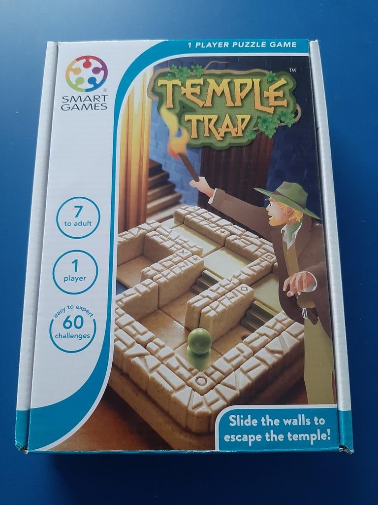 Smart games Temple trap, Hobby en Vrije tijd, Gezelschapsspellen | Overige, Ophalen of Verzenden, Zo goed als nieuw