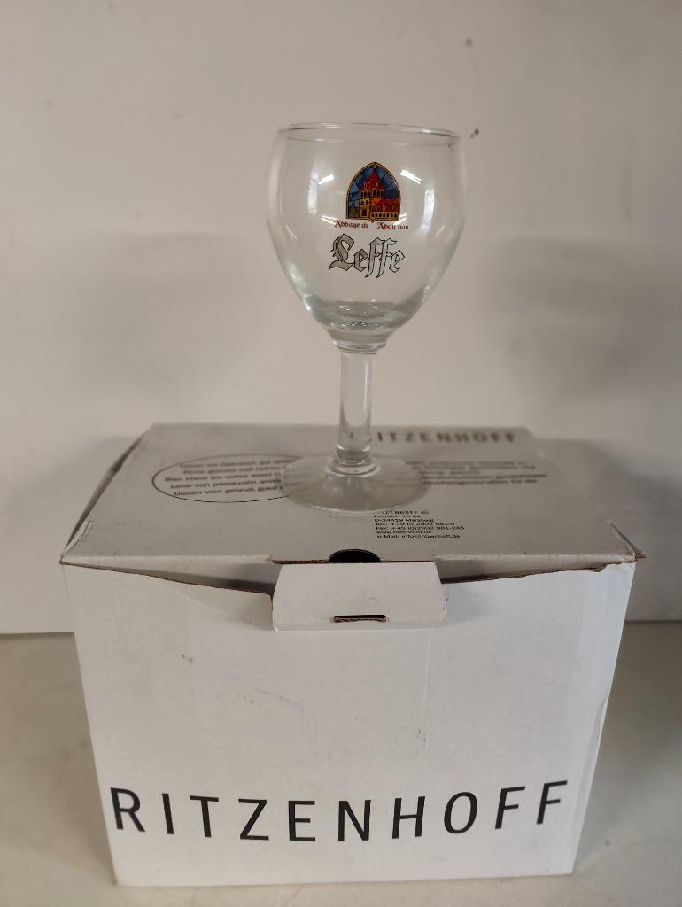 Lot van 6 Leffe bierglazen 33cl, Ophalen of Verzenden, Nieuw, Leffe