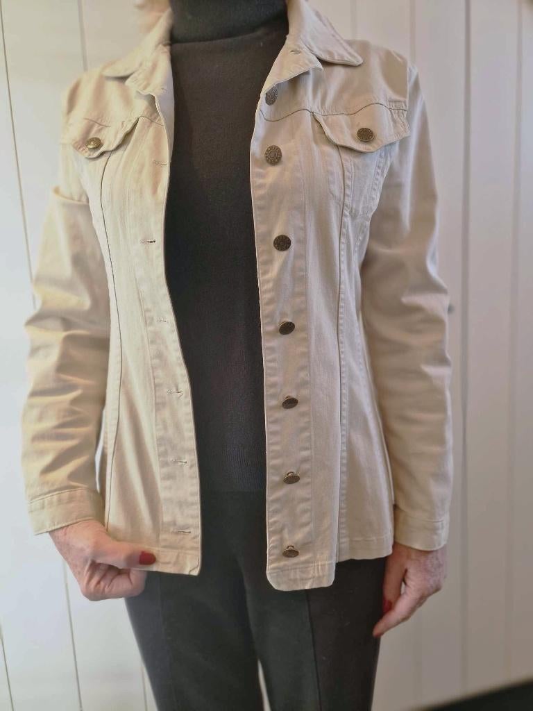 Stijlvolle blazer van Scapa Jeans, Kleding | Dames, Beige, Maat 42/44 (L), Ophalen of Verzenden, Jasje