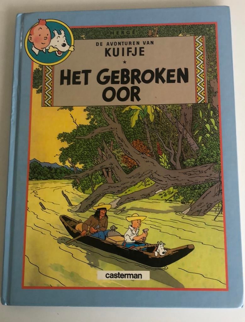 De avonturen van kuifje - dubbelstrip, Boeken, Stripverhalen, Eén stripboek, Ophalen, Gelezen