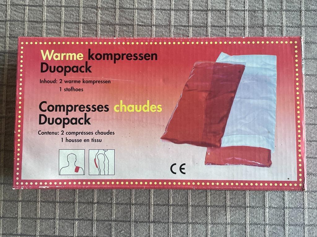 Warmtecompressen / gelkussen 2 stuks Nieuw, Ophalen, Nieuw