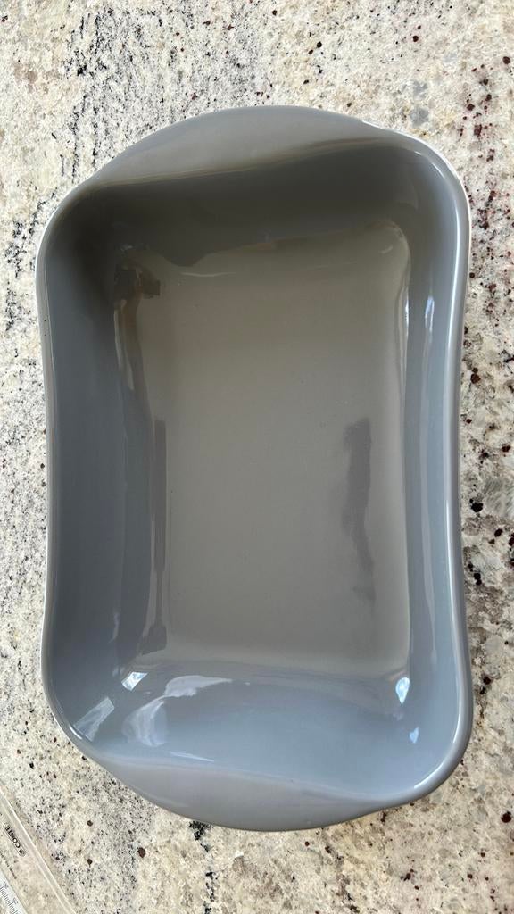Plat à four en faïence Villeroy & Boch (Vivo) gris, Enlèvement ou Envoi, Comme neuf
