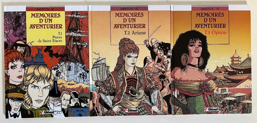 Mémoires d'un aventurier - Dimberton/Hé - complete reeks, Verzenden, Zo goed als nieuw, Dimberton