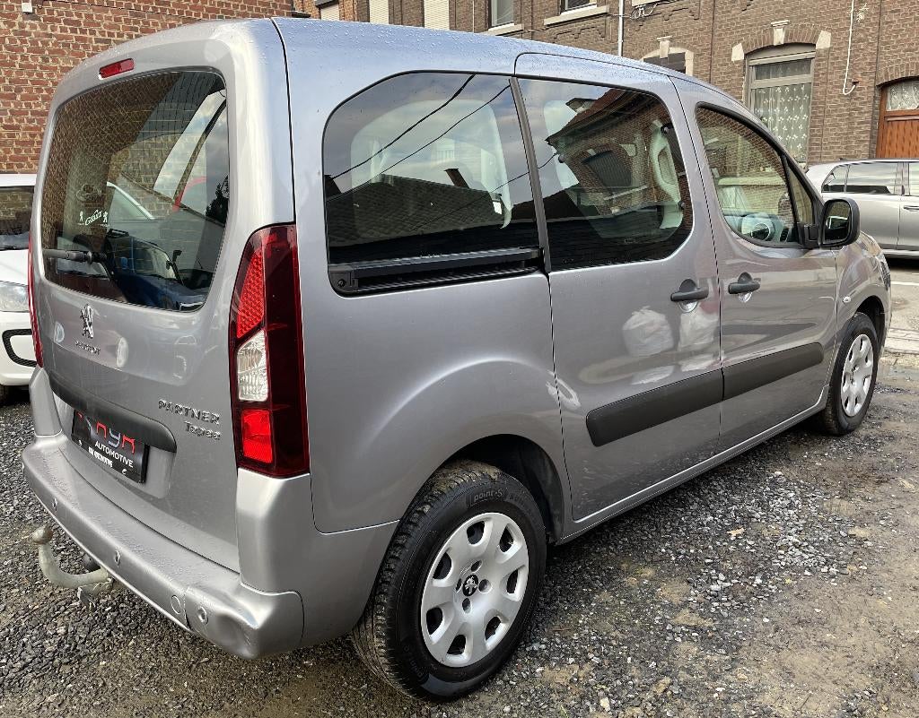 PEUGEOT PARTNER TEPEE 7 PL 1.6 HDI EURO 6 OK ZONES LEZ CT OK, Autos, Argent ou Gris, Euro 6, Entreprise, 7 places